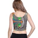 Alice In Wonderland Cat Crop Top View3