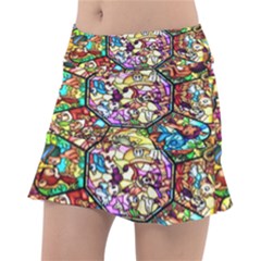 Character Disney Stained Classic Tennis Skirt by artworkshop