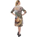 Beauty And The Beast Castle Long Sleeve Mini Shirt Dress View2