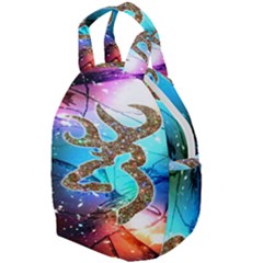 Browning Deer Glitter Galaxy Travel Backpacks by artworkshop