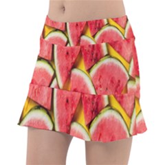 Watermelon Classic Tennis Skirt by artworkshop