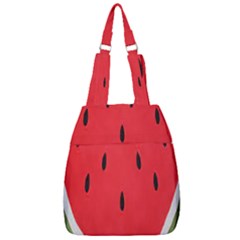 Watermelon Pillow Fluffy Center Zip Backpack by artworkshop