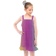 Bismuth Flow Kids  Overall Dress by Thespacecampers