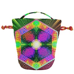 Honeycomb High Drawstring Bucket Bag by Thespacecampers