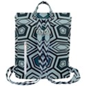 Abstract pattern geometric backgrounds Flap Top Backpack View3