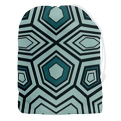 Abstract Pattern Geometric Backgrounds Drawstring Pouch (3xl) by Eskimos