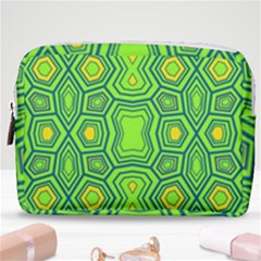 Abstract Pattern Geometric Backgrounds  Make Up Pouch (medium) by Eskimos