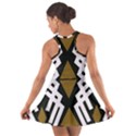 Abstract pattern geometric backgrounds  Cotton Racerback Dress View2