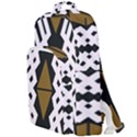 Abstract pattern geometric backgrounds  Double Compartment Backpack View1