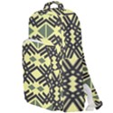 Abstract pattern geometric backgrounds Double Compartment Backpack View1