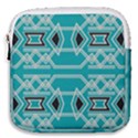 Abstract pattern geometric backgrounds  Mini Square Pouch View1