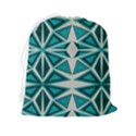 Abstract pattern geometric backgrounds  Drawstring Pouch (2XL) View2