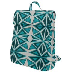Abstract Pattern Geometric Backgrounds  Flap Top Backpack by Eskimos