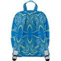 Folk flowers print Floral pattern Ethnic art Zip Up Backpack View3
