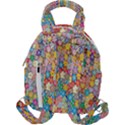 Floral Flowers Travel Backpacks View2