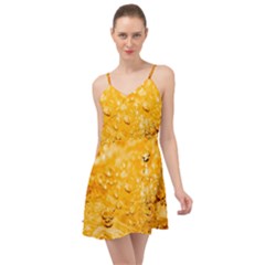 Water Summer Time Chiffon Dress by artworkshop