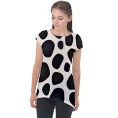 Texture Design Wallpaperpublic Cap Sleeve High Low Top by artworkshop
