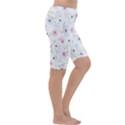 Pattern Flowers Cropped Leggings  View3