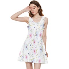 Pattern Flowers Inside Out Racerback Dress by artworkshop