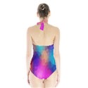 Triangles Polygon Color Halter Swimsuit View2