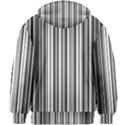 Barcode Pattern Kids  Zipper Hoodie Without Drawstring View2