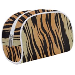 Tiger Animal Print A Completely Seamless Tile Able Background Design Pattern Make Up Case (medium) by Amaryn4rt