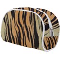 Tiger Animal Print A Completely Seamless Tile Able Background Design Pattern Make Up Case (Medium) View2