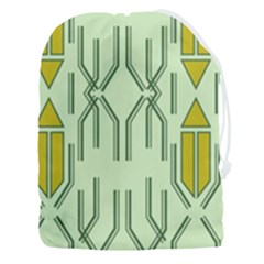 Abstract Pattern Geometric Backgrounds Drawstring Pouch (3xl) by Eskimos