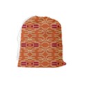 Abstract pattern geometric backgrounds  Drawstring Pouch (Large) View2