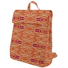 Abstract Pattern Geometric Backgrounds  Flap Top Backpack by Eskimos