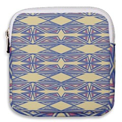 Abstract Pattern Geometric Backgrounds  Mini Square Pouch by Eskimos