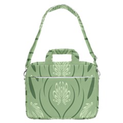 Folk Flowers Print Floral Pattern Ethnic Art Macbook Pro Shoulder Laptop Bag (large) by Eskimos
