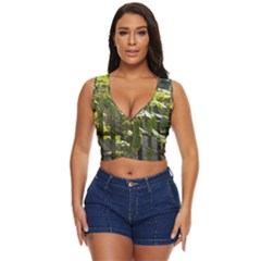 Bitter Melon Women s Sleeveless Wrap Top by artworkshop