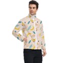 Cute-monkey-banana-seamless-pattern-background Men s Bomber Jacket View2