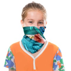 Leaves Tropical Exotic Face Covering Bandana (kids) by artworkshop