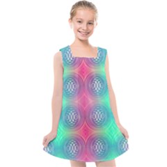 Infinity Circles Kids  Cross Back Dress by Thespacecampers