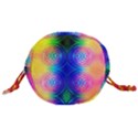Inverted Circles Drawstring Bucket Bag View3