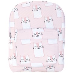 Fluffy Cat Pets Full Print Backpack by artworkshop