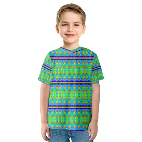 Catching Fractals Kids  Sport Mesh Tee by Thespacecampers