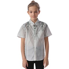 Architecture Building Kids  Short Sleeve Shirt by artworkshop