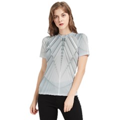 Architecture Building Women s Short Sleeve Rash Guard by artworkshop