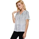 Architecture Building Bow Sleeve Button Up Top View2