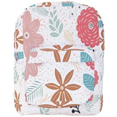 Nature Flora Full Print Backpack by artworkshop
