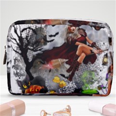 Halloween Make Up Pouch (medium) by Jancukart