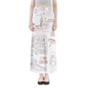 I Love London Drawing Full Length Maxi Skirt View1
