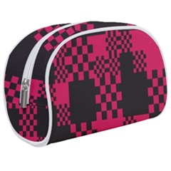 Cube-square-block-shape-creative Make Up Case (medium) by Amaryn4rt