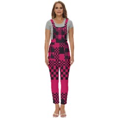Cube-square-block-shape-creative Women s Pinafore Overalls Jumpsuit by Amaryn4rt