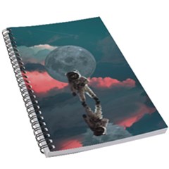 Astronaut-moon-space-nasa-planet 5 5  X 8 5  Notebook by Jancukart