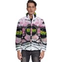 Black-cat-head Men s Puffer Bubble Jacket Coat View1