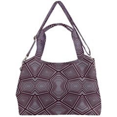 Abstract Pattern Geometric Backgrounds Double Compartment Shoulder Bag by Eskimos